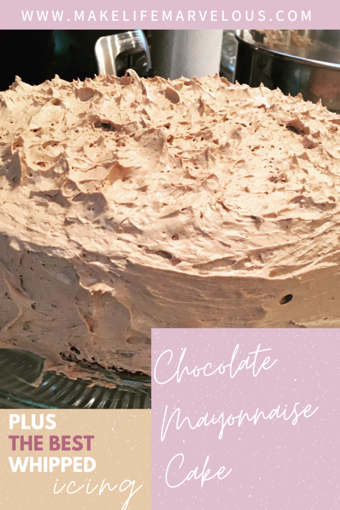 Chocolate Mayonnaise Cake Pin