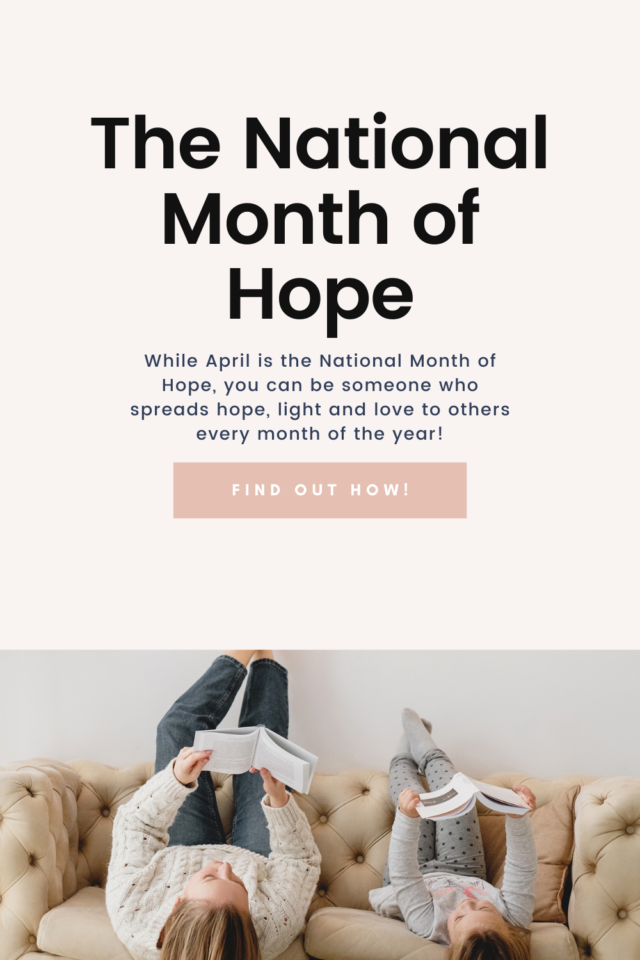 National Month Of Hope 2025 Date Maddy Clemmie