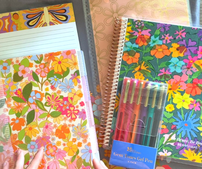 Alja Horvat Bright Blooms Ultimate Pencil Case | Floral by Erin Condren